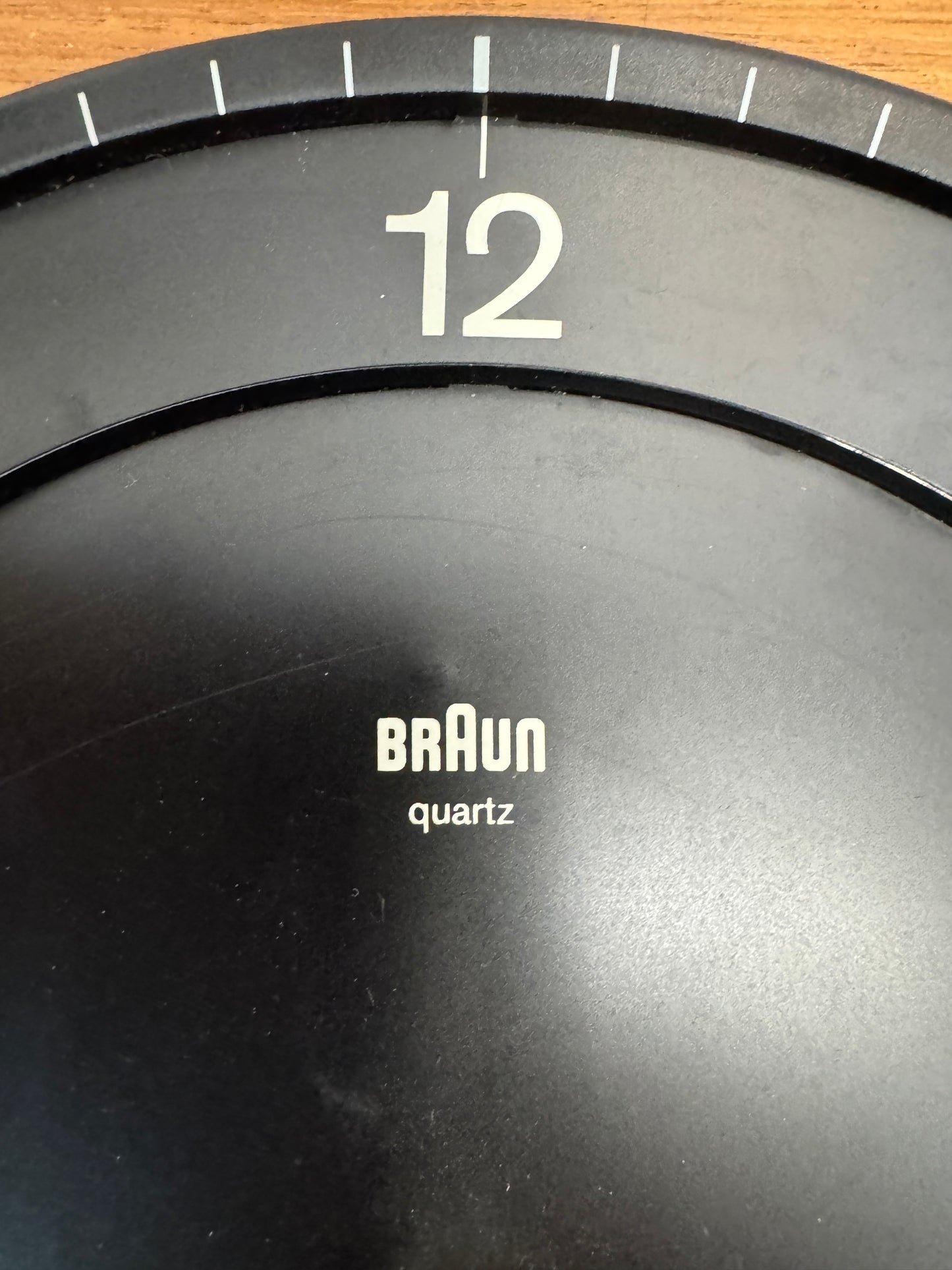 Braun Dieter Rams wall clock