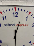 National Express - Station Clock - rare