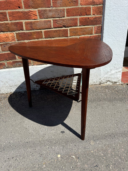 Teak Coffee Table by Holger Georg Jensen for Haslev Møbelsnedkeri, Denmark, 1960s
