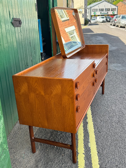 Vintage Mid Century Meredew Dressing Table / Desk / Sideboard