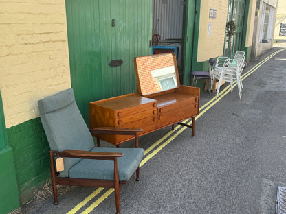Vintage Mid Century Meredew Dressing Table / Desk / Sideboard
