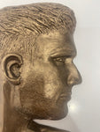 80s Man head wall plaque - Gay interest - Modernist