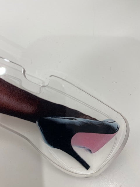 90S Cheeki hangers - fab x - Lucite