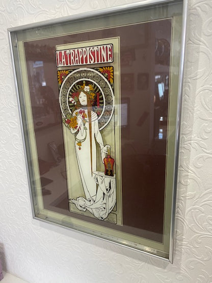 Mucha - La Trappistine  - imp.f.champenois. PARIS