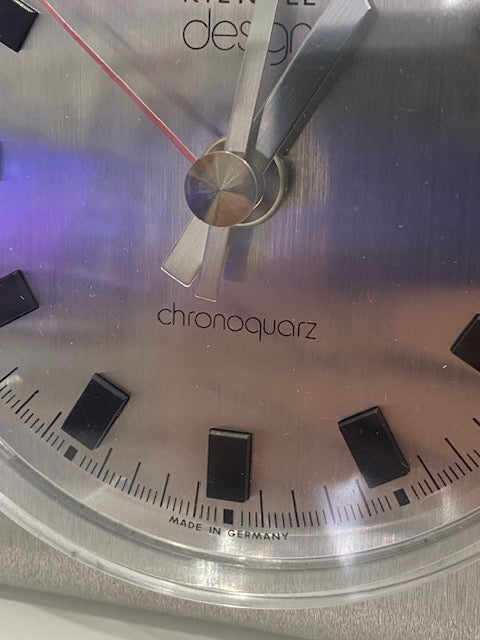 Kienzle design - chronoquartz  desk clock - space age / mid cen