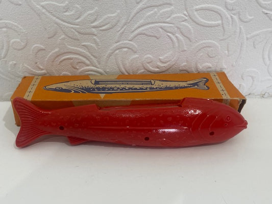 Vintage BADETHERMOMETER - FISH THERMO - GERMAN NOS
