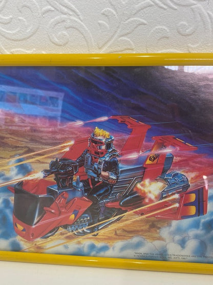 MASK Kenner-Parker Toys 1987 Set of 3 Framed Photos in distinctive 1987 yellow frames