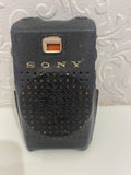 SONY Vintage Six Transistor Portable Hung Handheld or Hands Free Radio with case