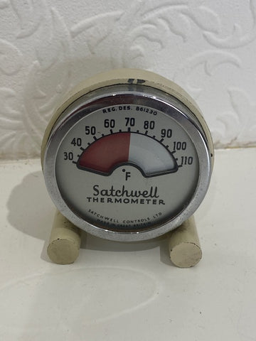 Art Deco Satchwell Thermometer - Fab