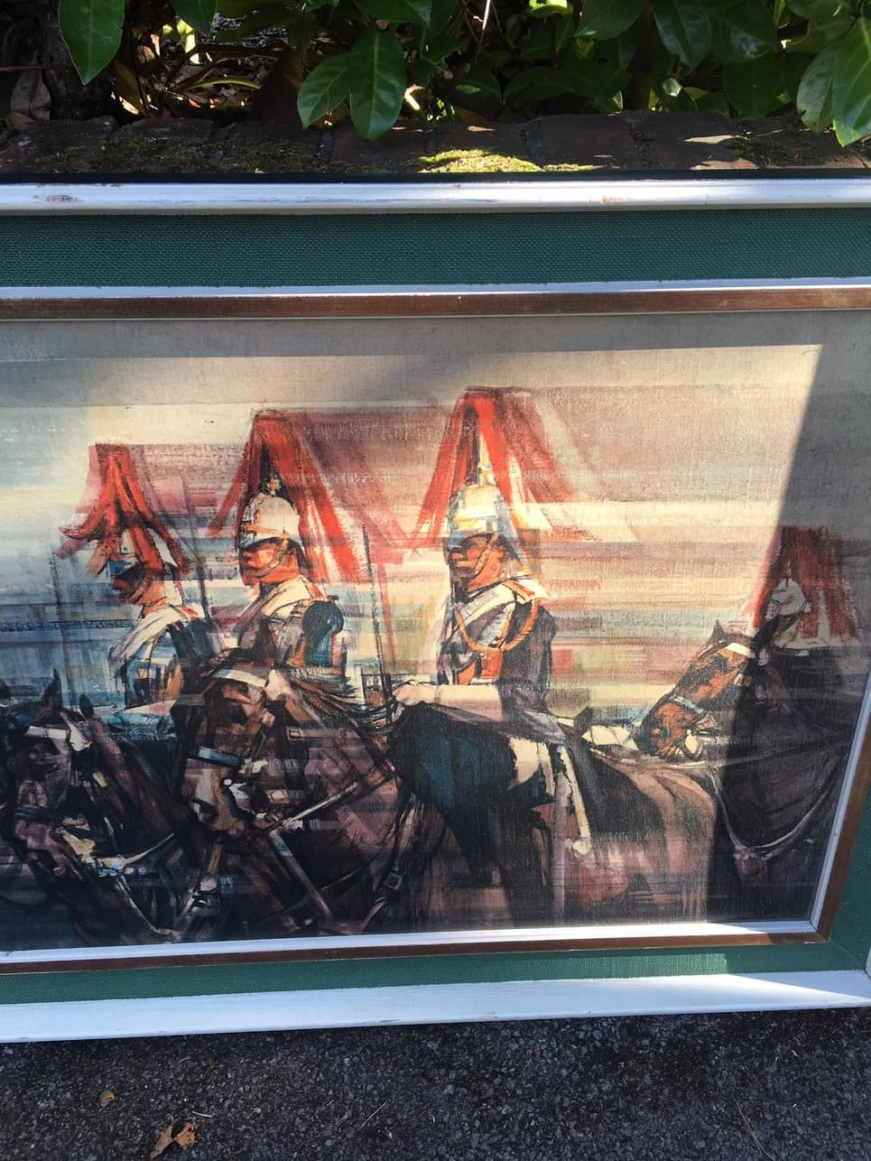 Household Cavalry  by Mason  - Fab Mid Century print iconic