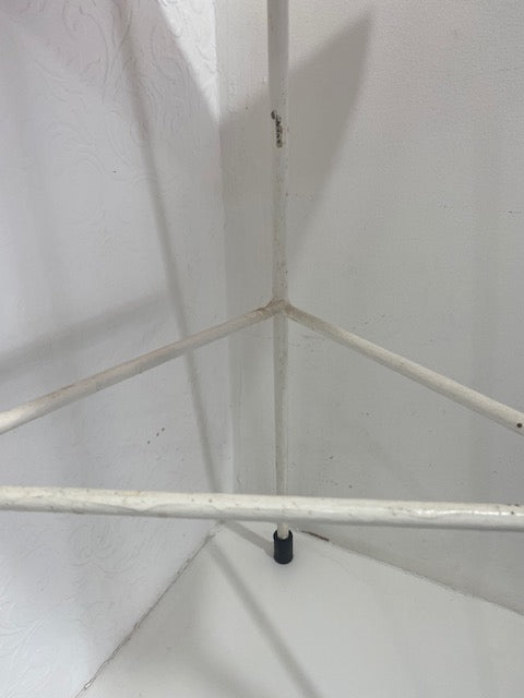 Dennis Lennon Stool 1950s - orange and white x