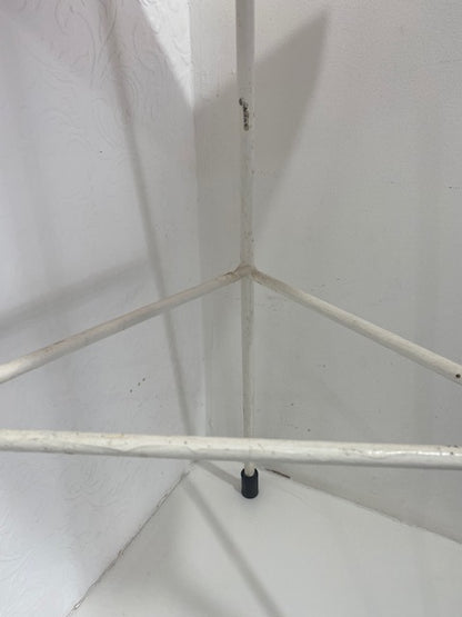 Dennis Lennon Stool 1950s - orange and white x