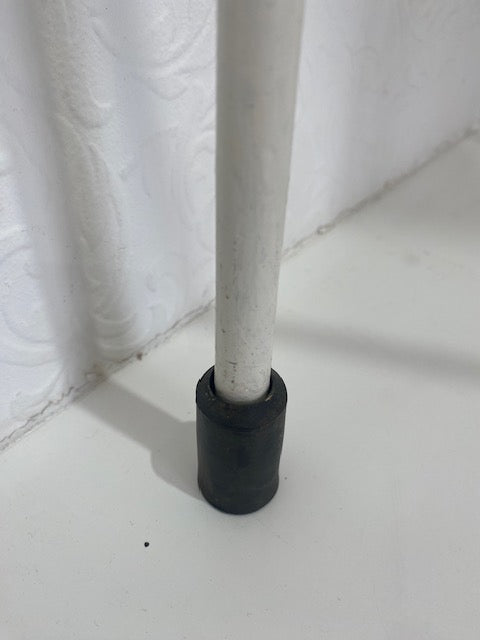 Dennis Lennon Stool 1950s - orange and white x