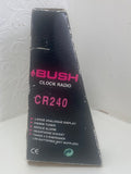 BUSH Clock Radio CR240 80S  - NEW OLD STOCK