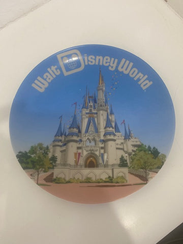 Disneyland Walt Disney World Ceramic Display Plate