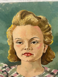 Girl oil on board 1939