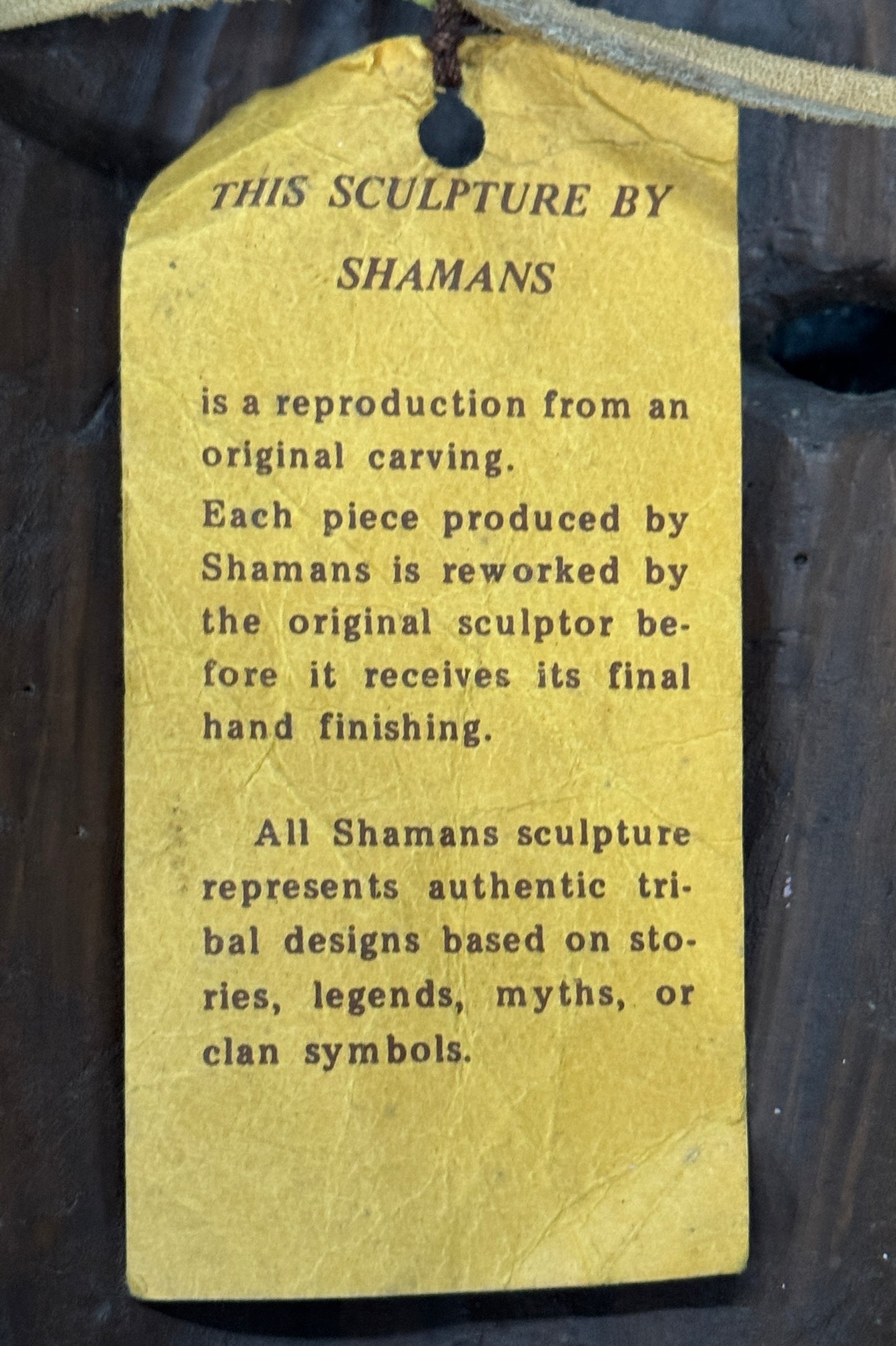 Canadian Shaman’s Tribal Mask – Handcrafted Ceramic – Terracotta, Brown & Aqua (15 x 24.5 cm)