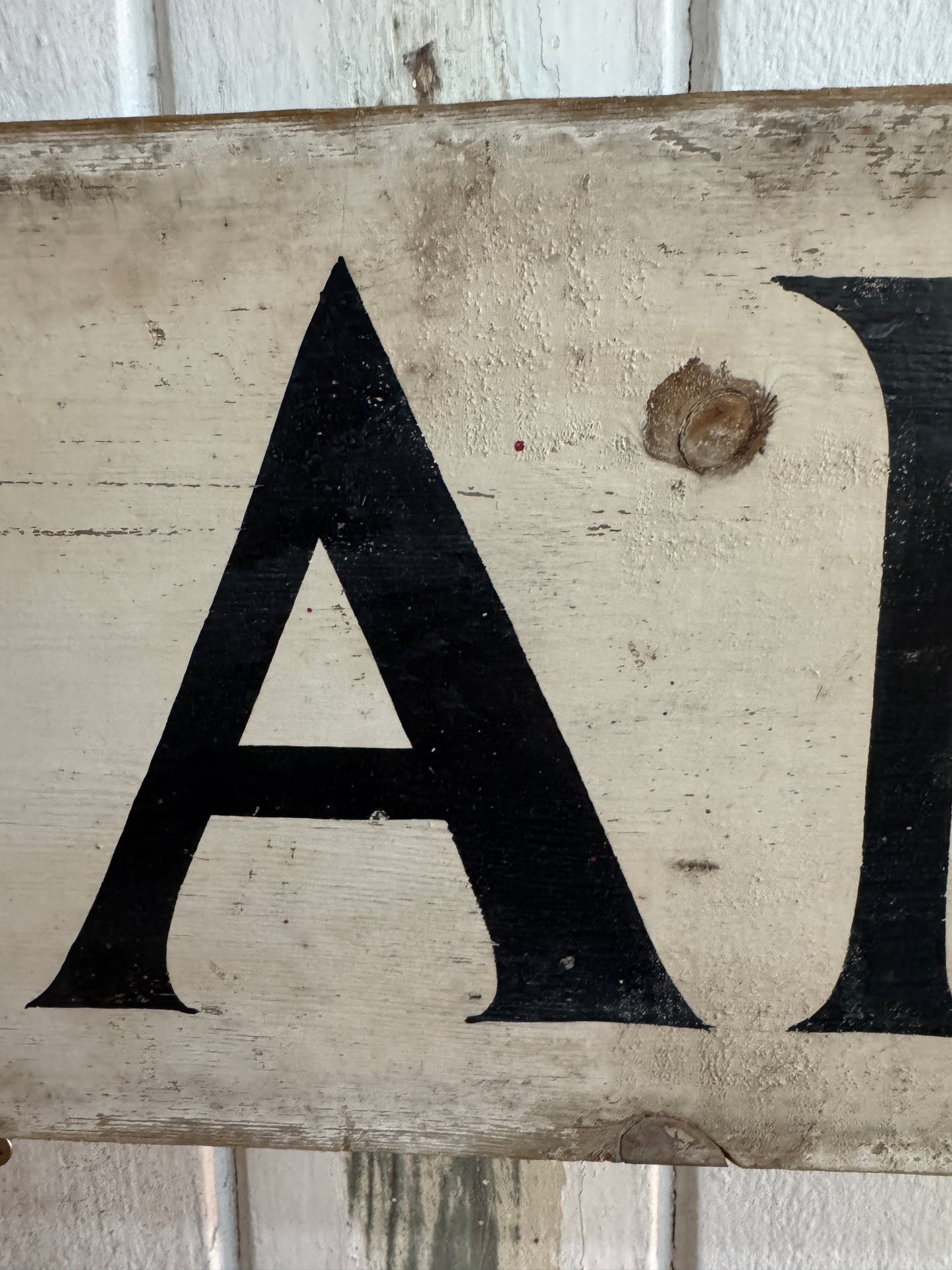 Vintage 1950s Champion Auto Stores Hand-Painted Wooden Sign – Automotive Advertising Memorabilia