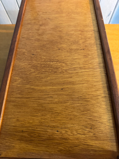 Mid-Century Danish Teak Magazine Rack – 1960s Scandinavian Modern Design