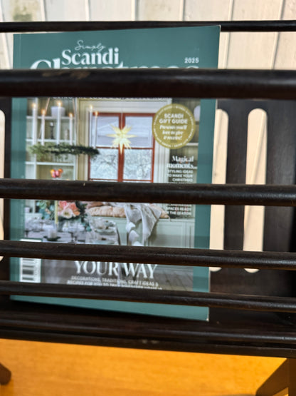 Vintage 1960s Folding Magazine Rack by Cees Braakman for UMS Pastoe – Dutch Mid-Century Modern Design