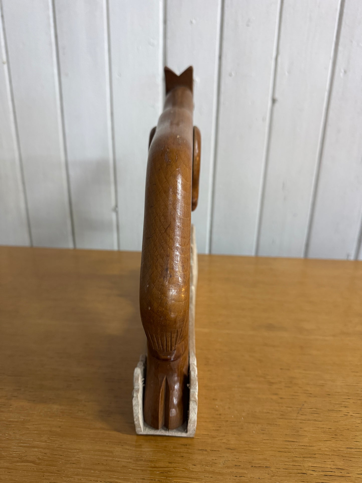 Vintage Flemish Wooden Rodent Models with Metal Eyes – 1960s Folk Art School Display Figures