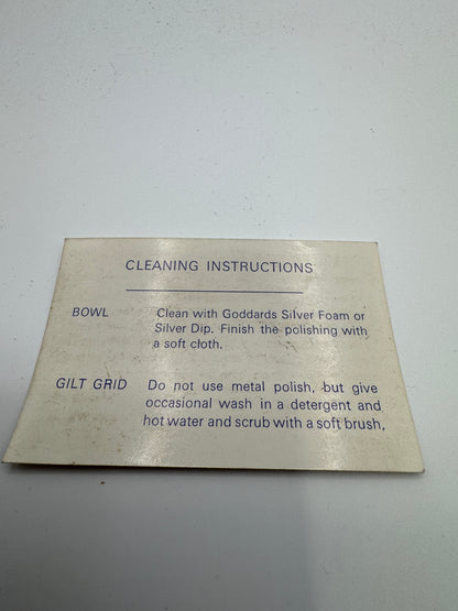 Brutalist Solid Silver Rose Bowl by Christopher Lawrence – London 1973, Hallmarked, Silver Gilt Centre