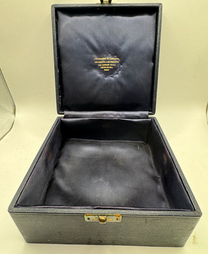 Brutalist Solid Silver Rose Bowl by Christopher Lawrence – London 1973, Hallmarked, Silver Gilt Centre