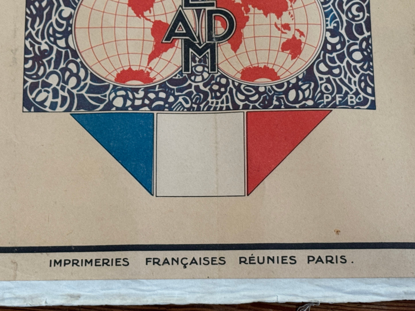 Original 1925 Art Deco Exhibition Poster – Exposition Internationale des Arts Décoratifs, Paris