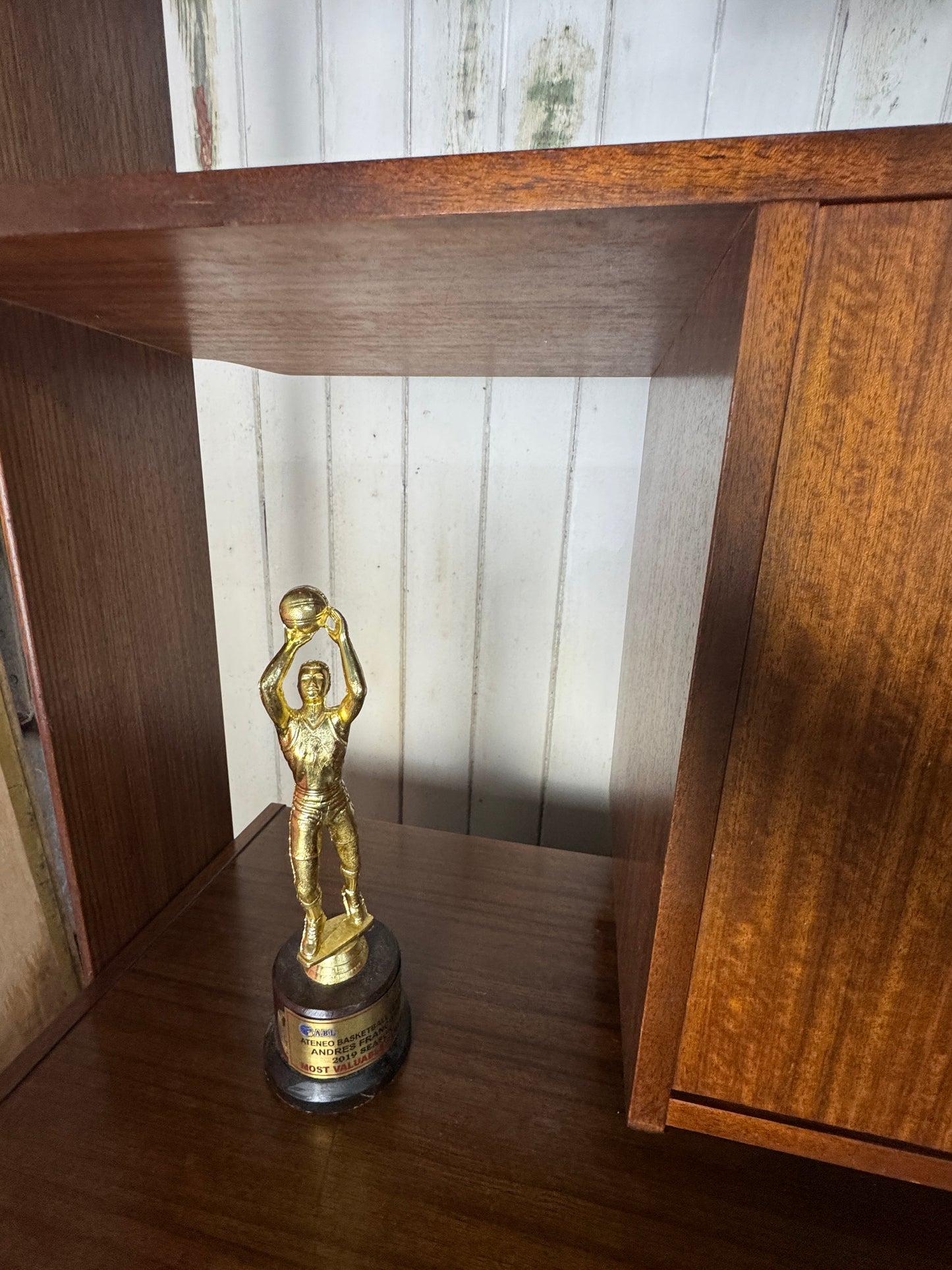 Vintage 1960s G-Plan Librenza Room Divider – Mid-Century Walnut Shelving Unit with Brass Handles