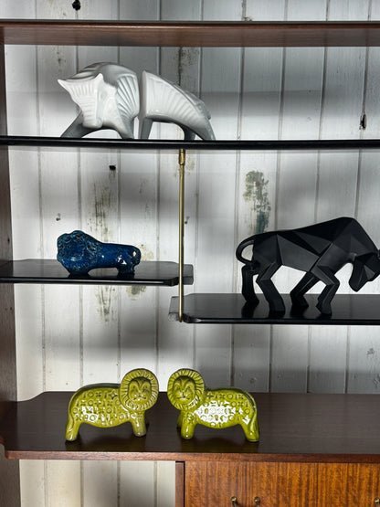 Vintage 1960s G-Plan Librenza Room Divider – Mid-Century Walnut Shelving Unit with Brass Handles