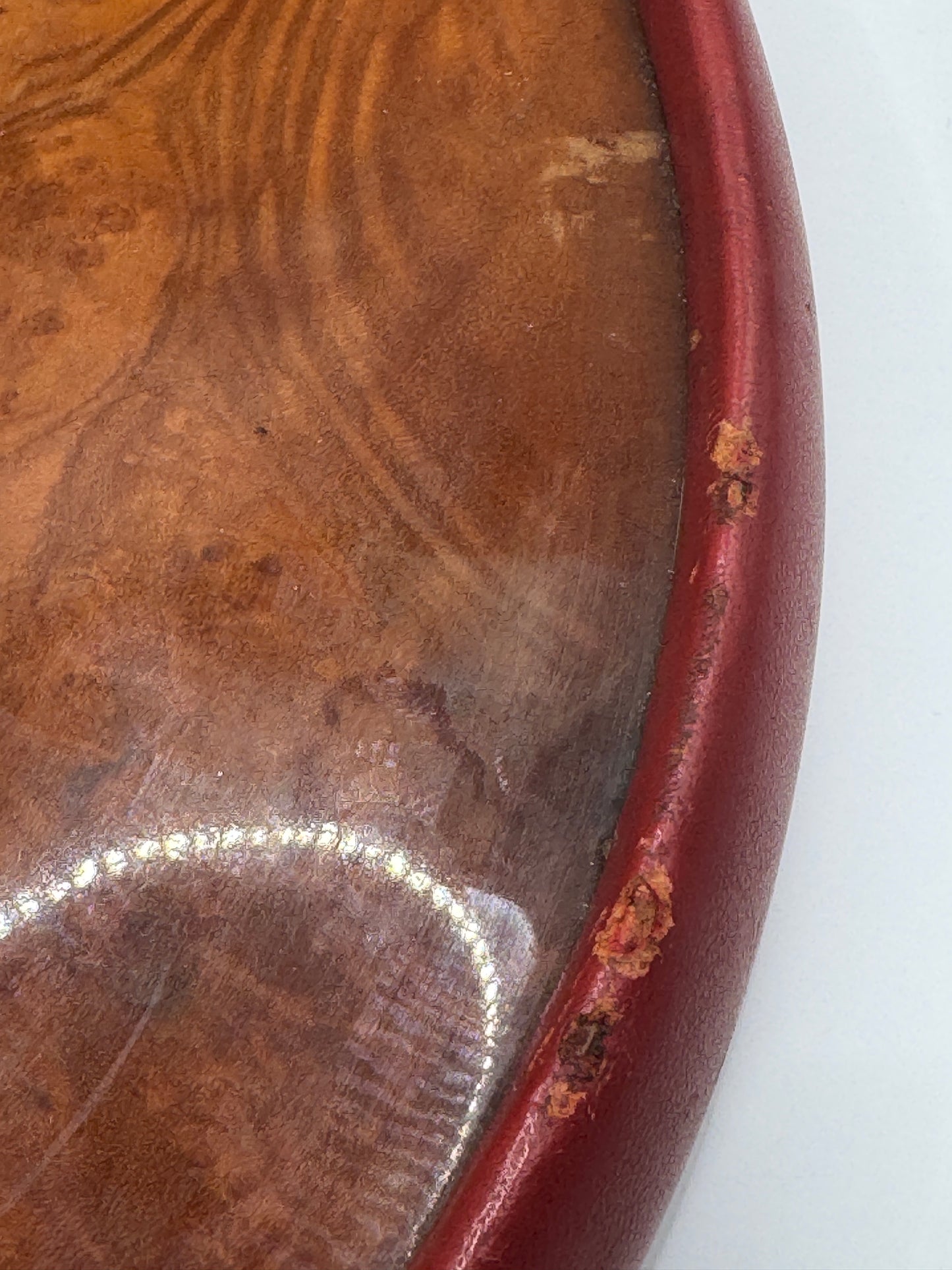 Rare Gucci Burl wood "Shut the Box " Game