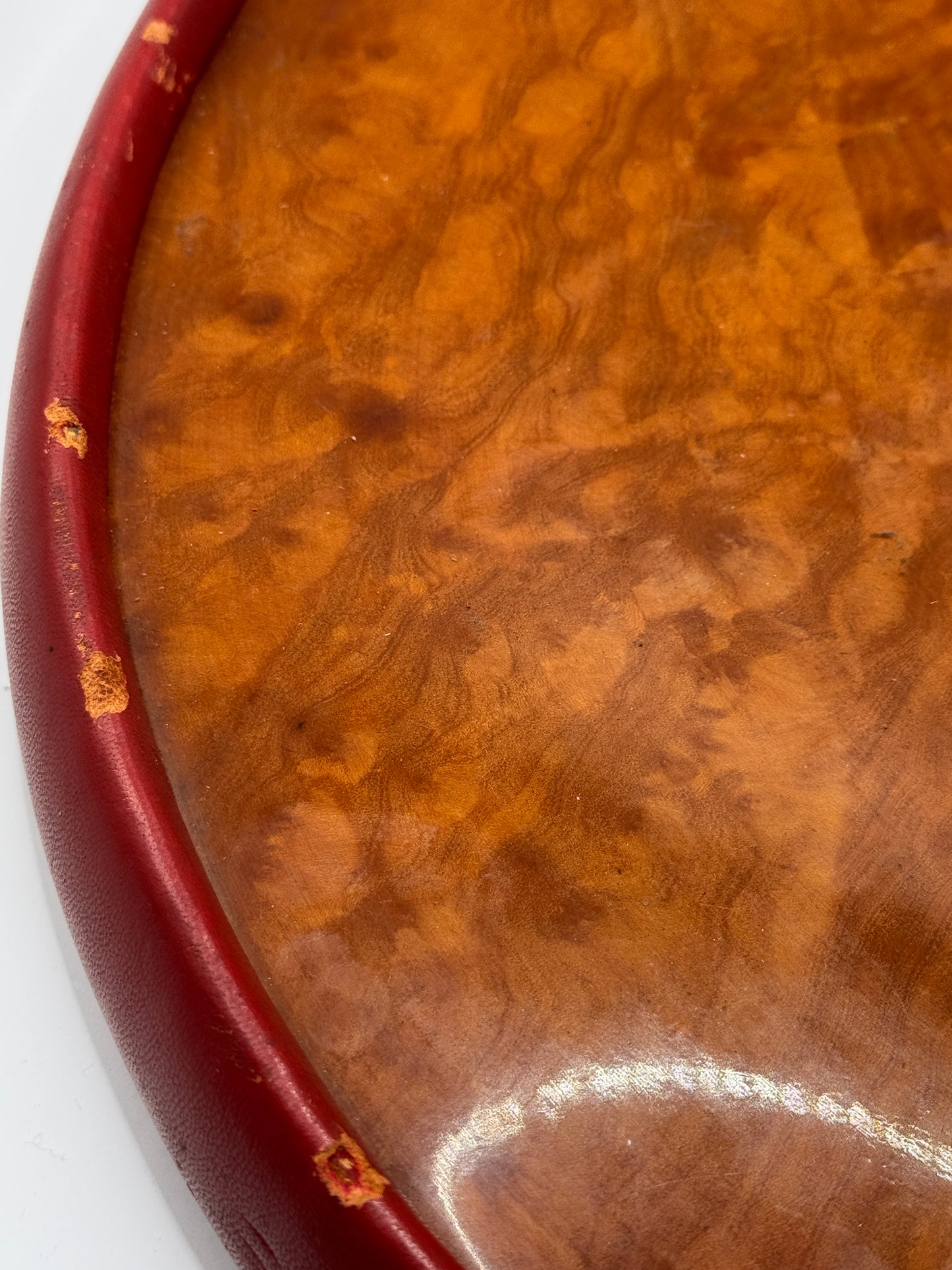 Rare Gucci Burl wood "Shut the Box " Game