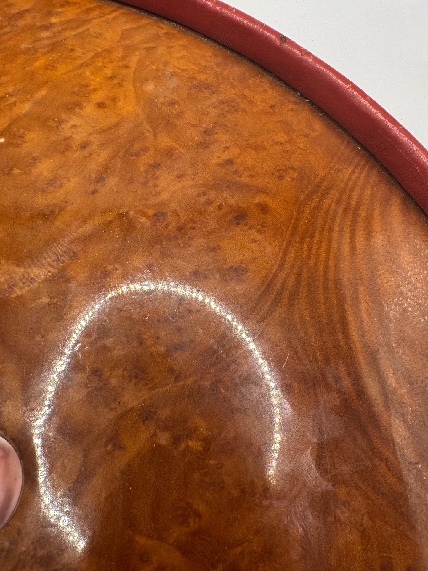 Rare Gucci Burl wood "Shut the Box " Game