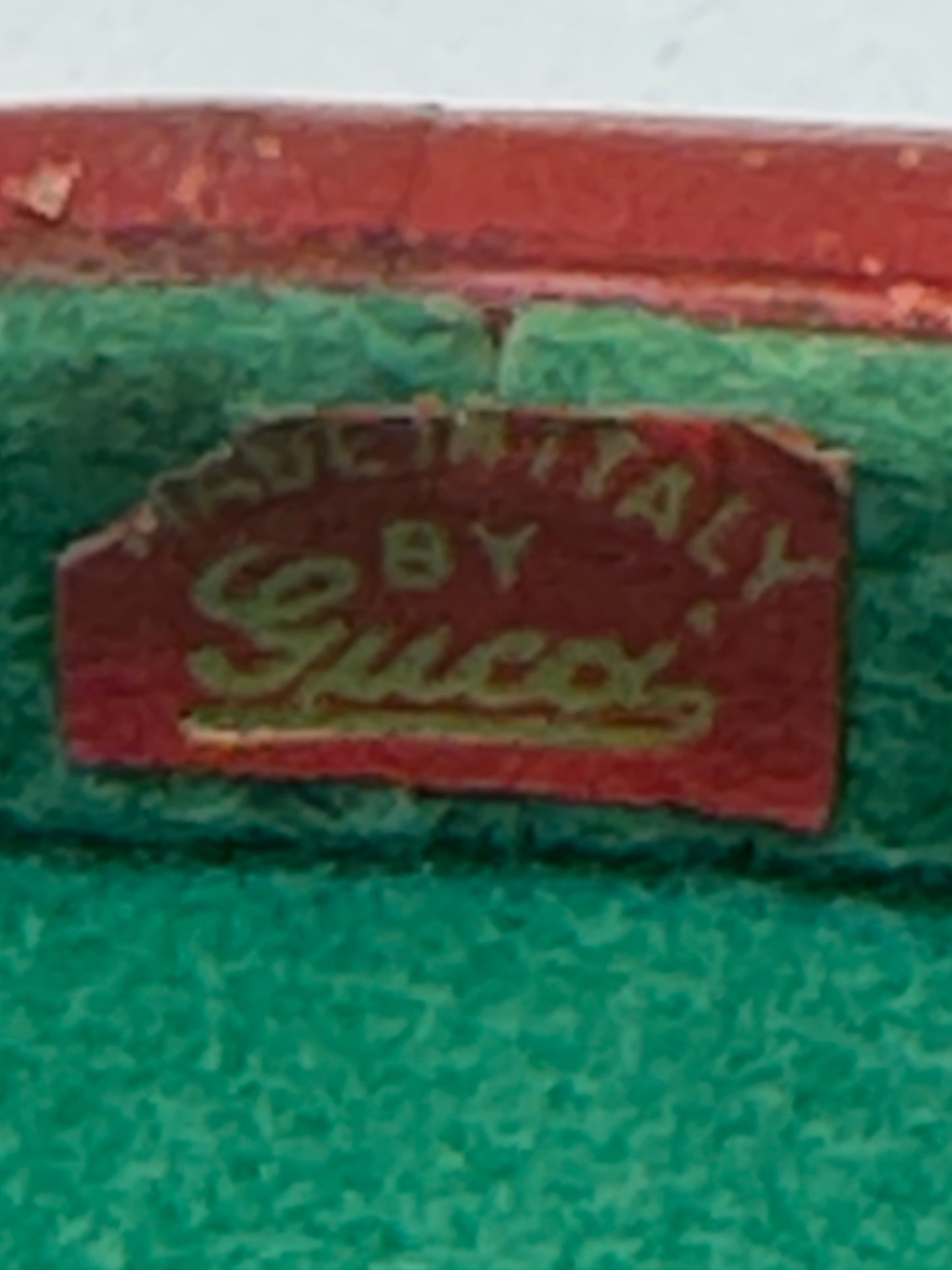 Rare Gucci Burl wood "Shut the Box " Game