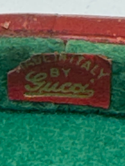 Rare Gucci Burl wood "Shut the Box " Game