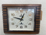 A gorgeous Mid Century wall Clock by  Cartex  - with anchor logo  Tick Tock x
