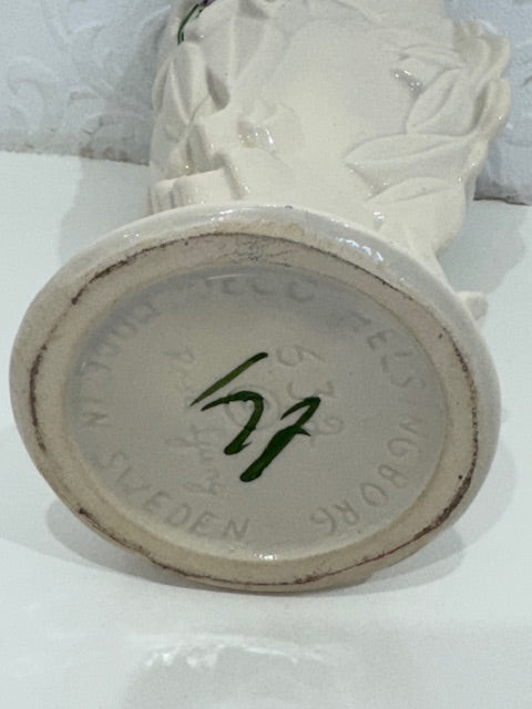 Rosa Ljung : ceramic head vase - mid century