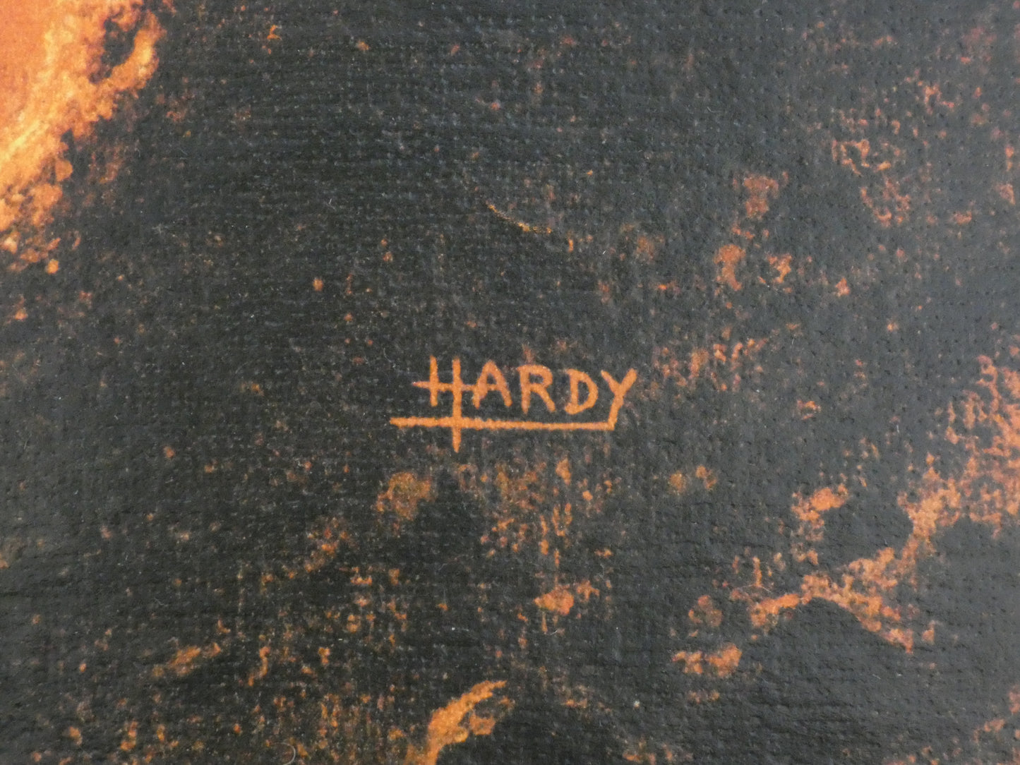 “Stellar Radiance  ( orange  planet ) by David Hardy – Iconic 1970s Sci-Fi Art Print | Vintage Space Art Poster (1969)”