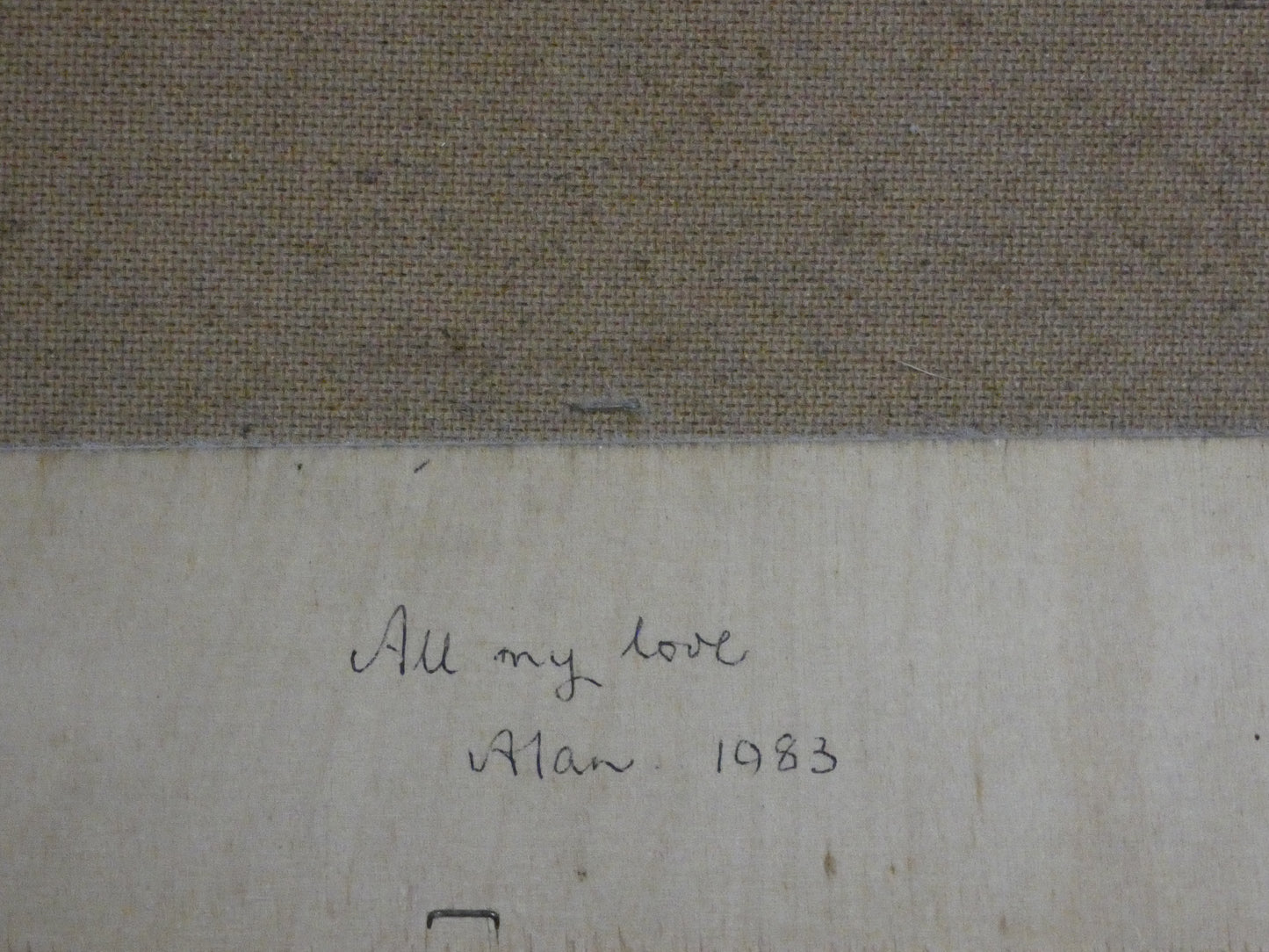 “Vintage Tabby Cat Print by Sheila Flinn – Naive Art ‘Tabby Family’ Style Wall Art (64.5 × 38.8 cm)”