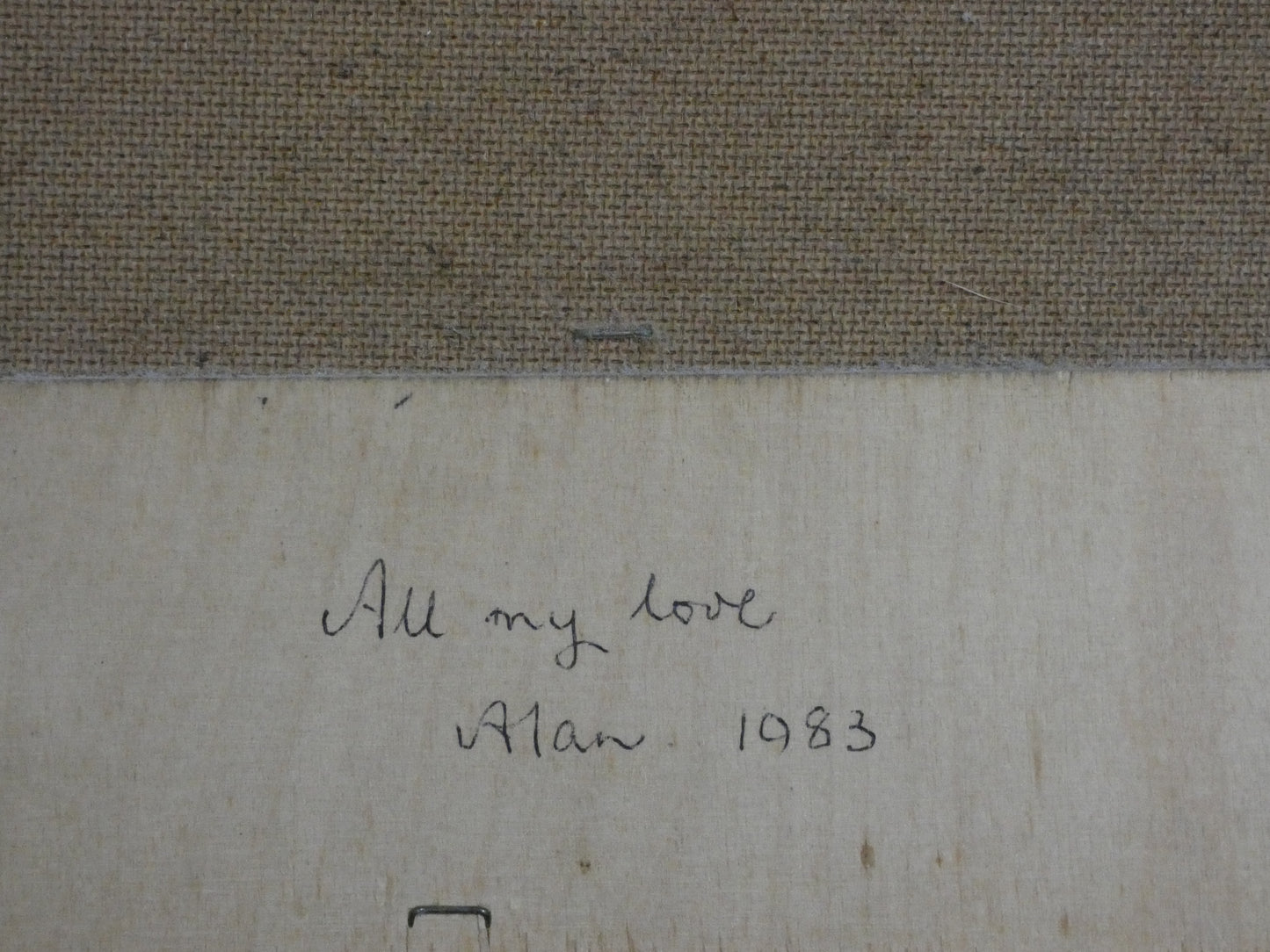 “Vintage Tabby Cat Print by Sheila Flinn – Naive Art ‘Tabby Family’ Style Wall Art (64.5 × 38.8 cm)”