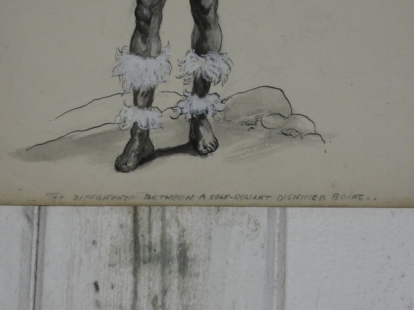 The Difference Between a Self-Reliant, Dignified Being and a Cringing Outcast