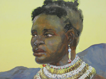 Ndebele Belle - tribal woman