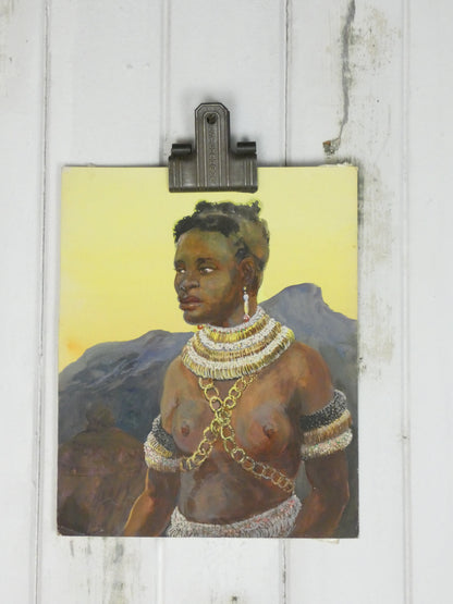 Ndebele Belle - tribal woman