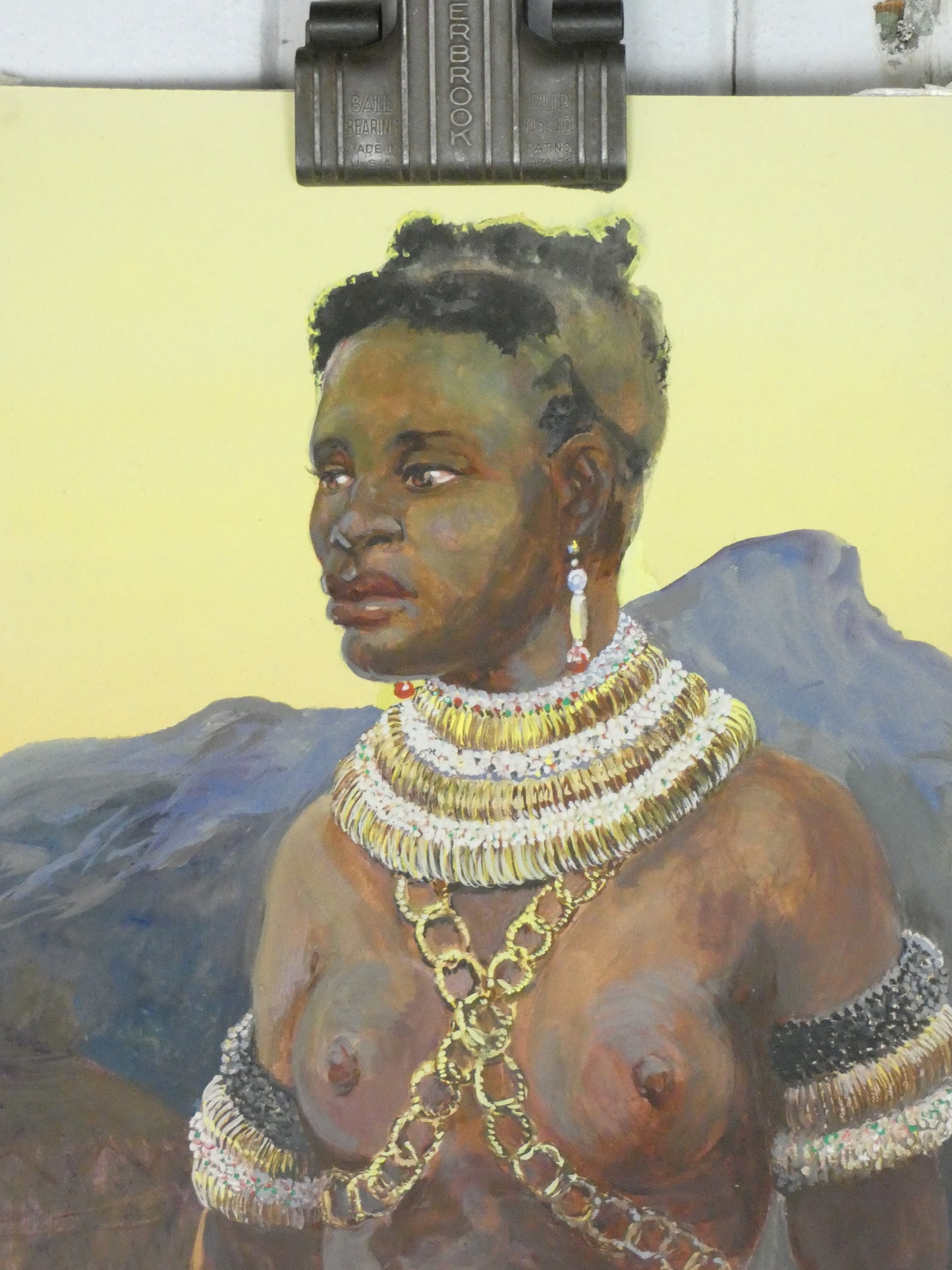 Ndebele Belle - tribal woman