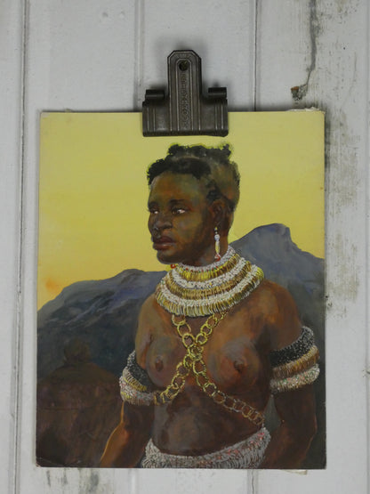 Ndebele Belle - tribal woman