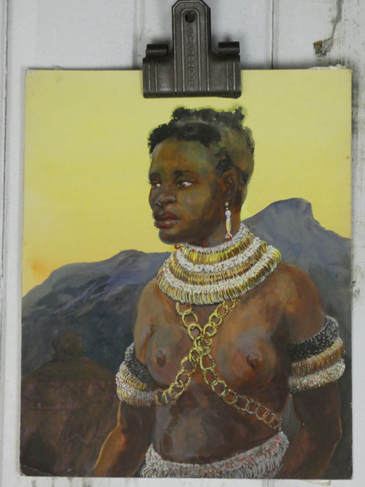 Ndebele Belle - tribal woman