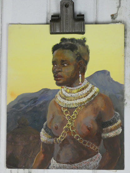 Ndebele Belle - tribal woman