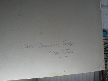 Cape Boy, Cape Town (1948) - Richard Olge