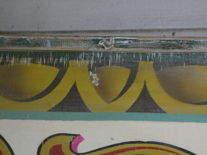 Fairground Panel depicting a Tiger  - Original Vintage