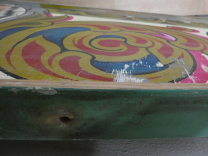 Fairground Panel depicting a Tiger  - Original Vintage